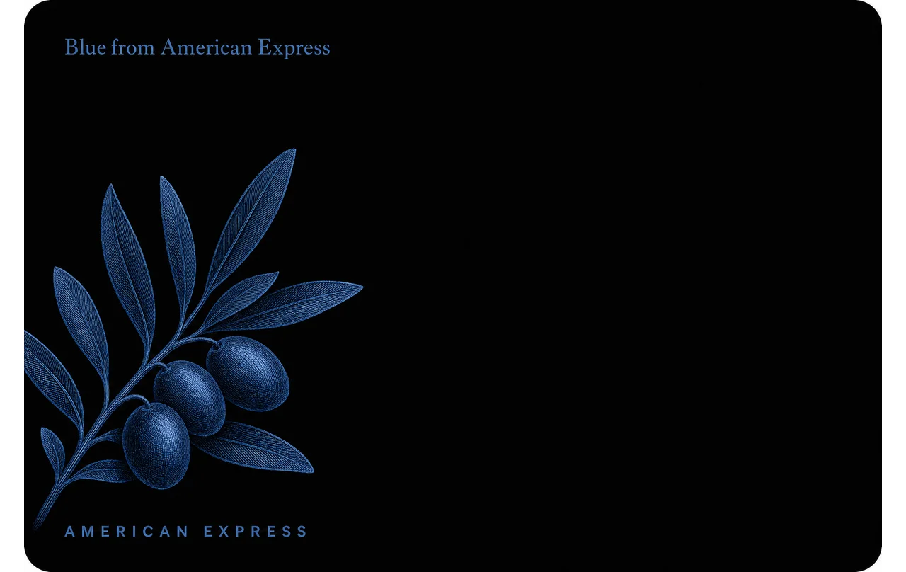Blue from American Express card